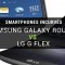 Comparatif des smartphones à écran incurvé : LG G Flex vs Samsung Galaxy Round