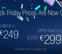 frandroid oppo find 5 oppo r819 black friday promotion solde réduction europe france