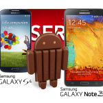 Galaxy S4 et Note 3 : SFR annonce Android 4.4 KitKat en février 2014