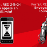 Vente Privée SFR RED : le forfait 3 Go passe à 11,99 euros, et le 24H/24 à 4,99 euros
