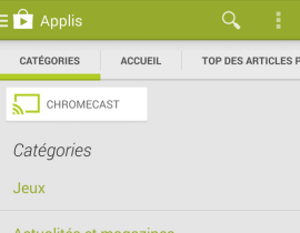 Chromecast : Google encourage les développeurs en créant une section spéciale sur le Play Store