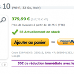 Bon plan : Nexus 10 (32 Go) à moins de 330 euros Bon plan : Nexus 10 (32 Go) à moins de 330 euros
