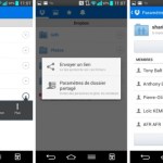 Dropbox 2.3.12 : partagez des dossiers avec vos amis depuis Android