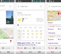android google voice search recherche vocale retour vocale demonstration images 0