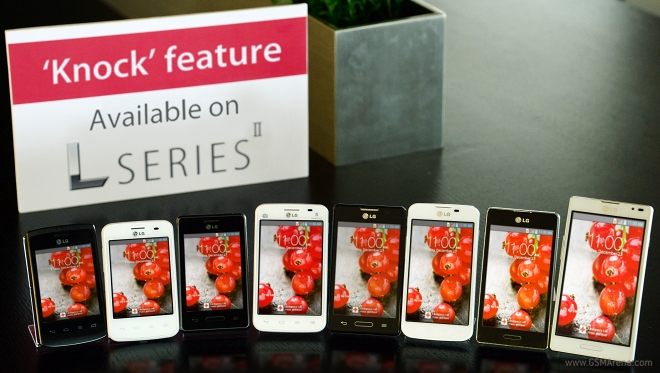 android knockon lg l series ii image officielle 0