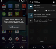 Screencast beta : l’application arrive sur le Play Store (pour CyanogenMod 11)