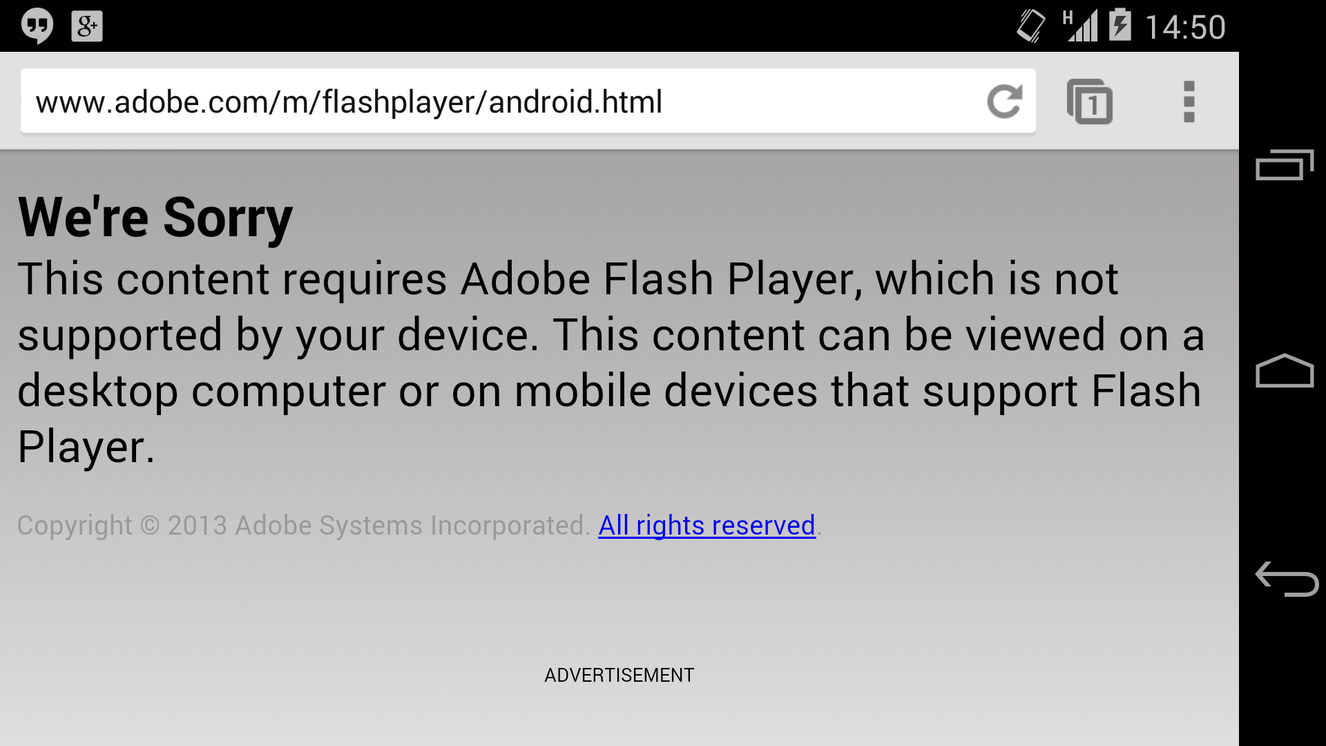 frandroid 4.4 kitkat adobe flash player