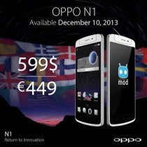 Oppo commercialisera son N1 à l’international le 10 décembre : Color OS mais pas de 4G pour 449 euros