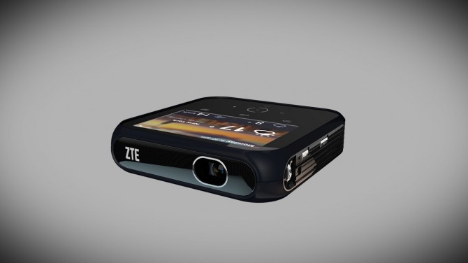 zte projector hotspot