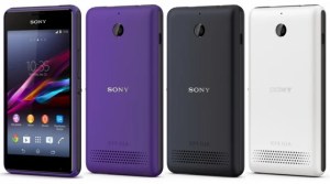 Le Sony Xperia E1 est enfin en vente en Europe