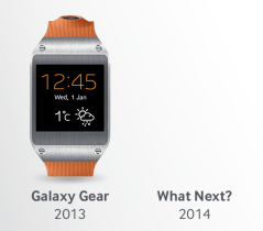 Verra-t-on une Galaxy Gear 2 dès le CES 2014 ?