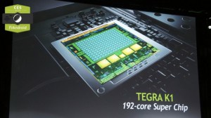 Nvidia présente un Tegra K1 avec des performances graphiques lorgnant vers le gaming PC
