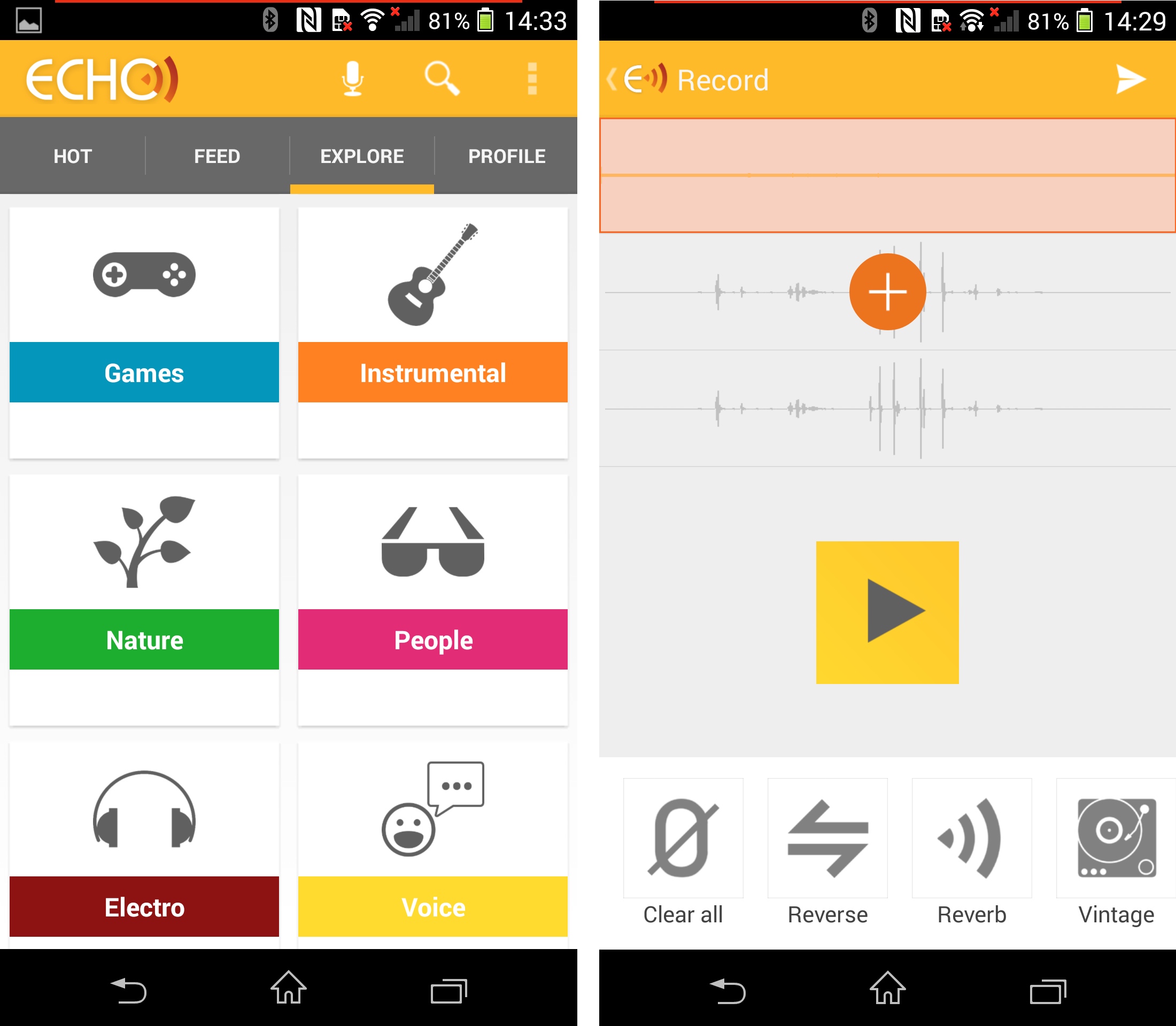 Echo-social-music-app-application