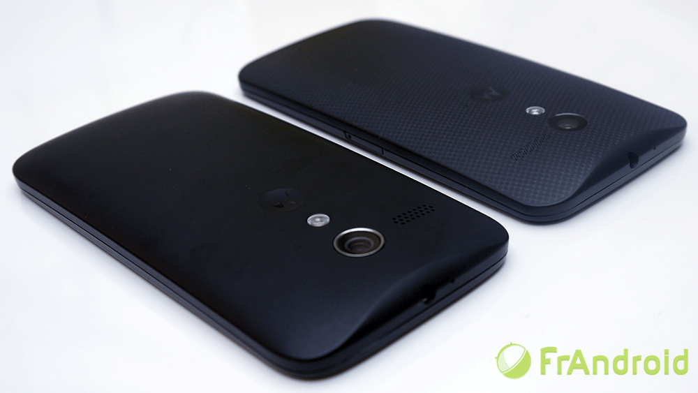 Moto G et Moto X