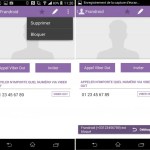L’application Viber autorise le blocage des appels indésirables