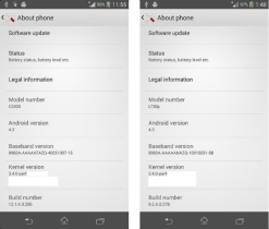 Fuite de la ROM d’Android 4.3 Jelly Bean sur Xperia SP et Xperia T
