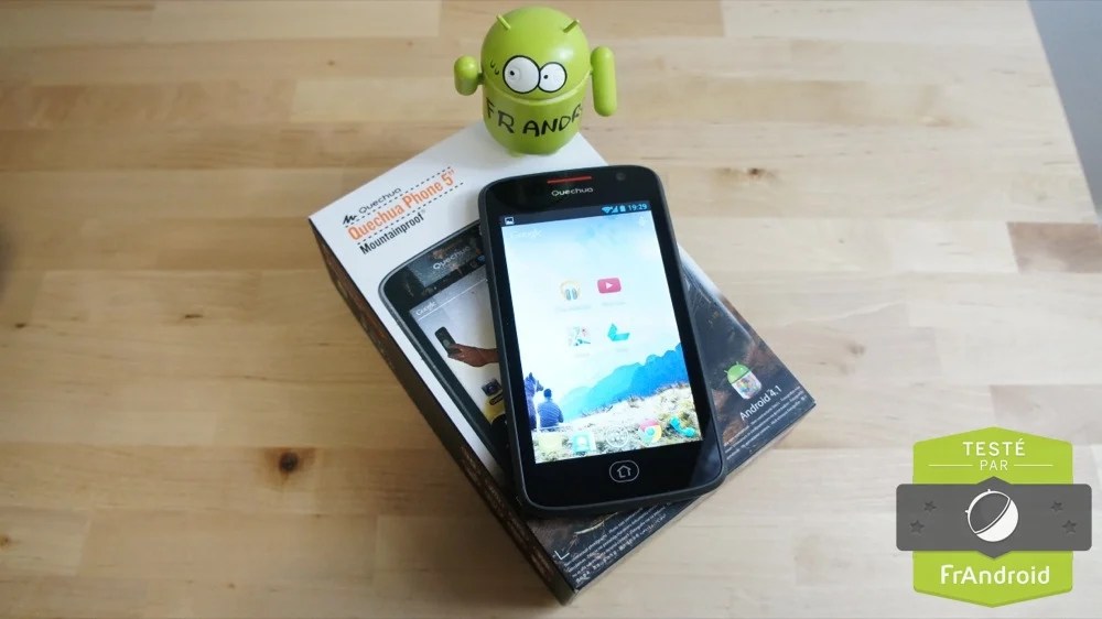 android fandroid quechua phone 5 prise en main 01