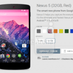 Google Nexus 5 : six nouvelles couleurs en préparation ?