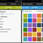Energy Bar : customisez en couleurs votre indicateur de batterie