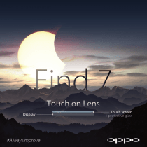 Oppo tease l’écran Touch on Lens de son Find 7