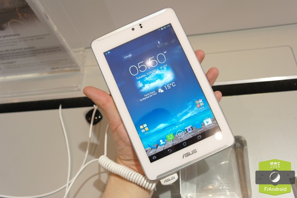 Android Prise En Main FrAndroid ASUS Fonepad ME372C LTE 4G Image 02