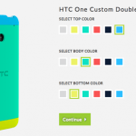 HTC crée son « MotoMaker » dédié au One : choisissez vos couleurs !