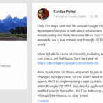 Google I/O 2014 : les 25 et 26 juin !