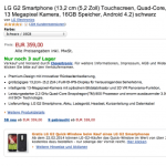 Bon plan : Le LG G2 (16 Go) à partir de 359 euros