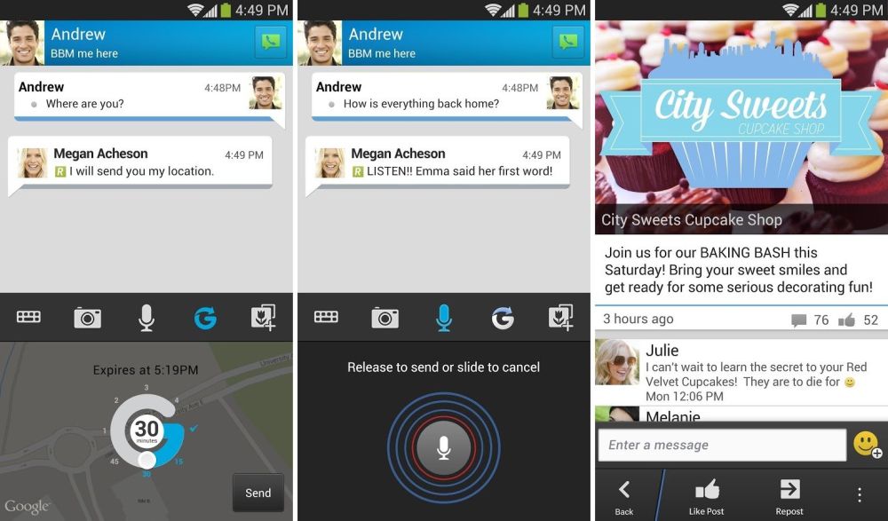 BBM 2.0 : la mise à jour introduit (enfin) la VoIP sur Android