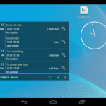 Calendrier Widget, un nouveau widget au design Holo sur Android Calendrier Widget, un nouveau widget au design Holo sur Android