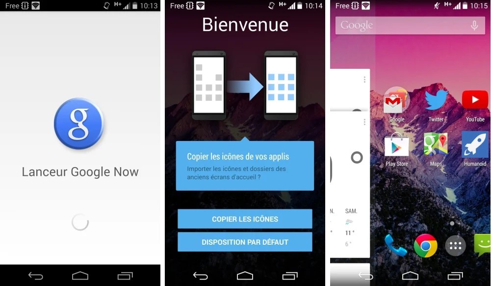 android google now launcher 3.2 google experience launcher recherche google search images 01