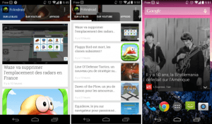 Google Play Kiosque : les vues miniatures dans les listes et un nouveau widget sur Android