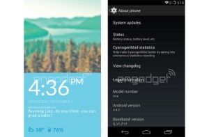 OnePlus One : un premier aperçu de CyanogenMod 11S
