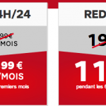 Tous les forfaits SFR RED en promotion pendant 6 mois ! Tous les forfaits SFR RED en promotion pendant 6 mois !
