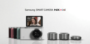 Samsung NX Mini : un APN connecté à objectifs interchangeables pour les amateurs de selfies