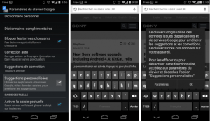 Le Clavier Google 3.0 accueille les suggestions personnalisées sur Android