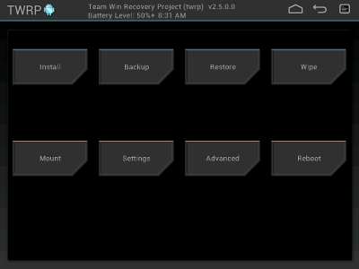 android recovery custom twrp 2.7 image 01