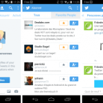 Twitter Beta accueille un onglet dédié à vos contacts favoris sur Android