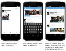 Twitter sur Android peut maintenant taguer les gens dans les photos