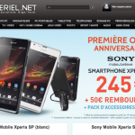 Bon plan : Sony Xperia SP à 195 euros avec 40 euros d’accessoires offerts
