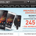 Bon plan : Sony Xperia SP à 195 euros avec 40 euros d’accessoires offerts Bon plan : Sony Xperia SP à 195 euros avec 40 euros d’accessoires offerts