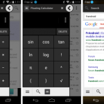 L’application Floating Calculator disponible sur Android