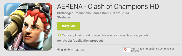 android google play aerena - clash of champions image 01