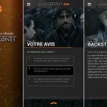 Game of Thrones S4 Officiel, l’application compagnon de OCS dédiée aux fans de la série