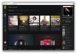 Spotify se met à jour et change de look