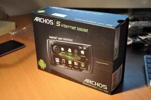 Test de l’Archos 5 Internet Tablet : présentation, caractéristiques et connectique – partie 1/3