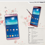 Des déclinaisons rose et rouge pour le Samsung Galaxy Note 3 Neo