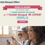 Bouygues Telecom offre un an de forfait bloqué 4G avec une offre Sensation