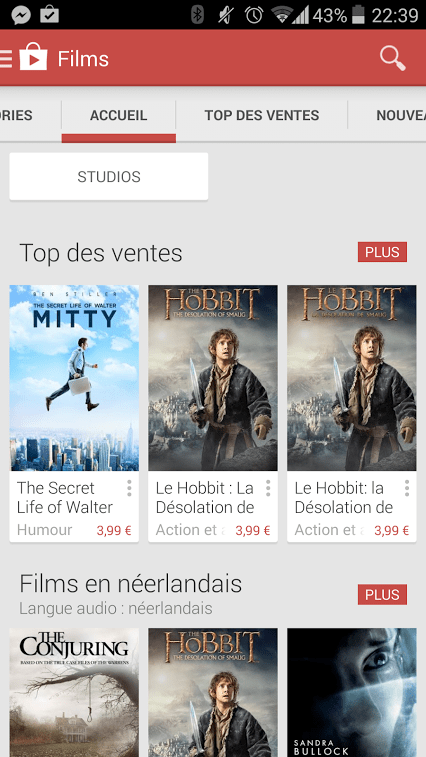 Google Play Films