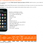 Samsung Galaxy S : les prix et la disponibilité chez Orange
